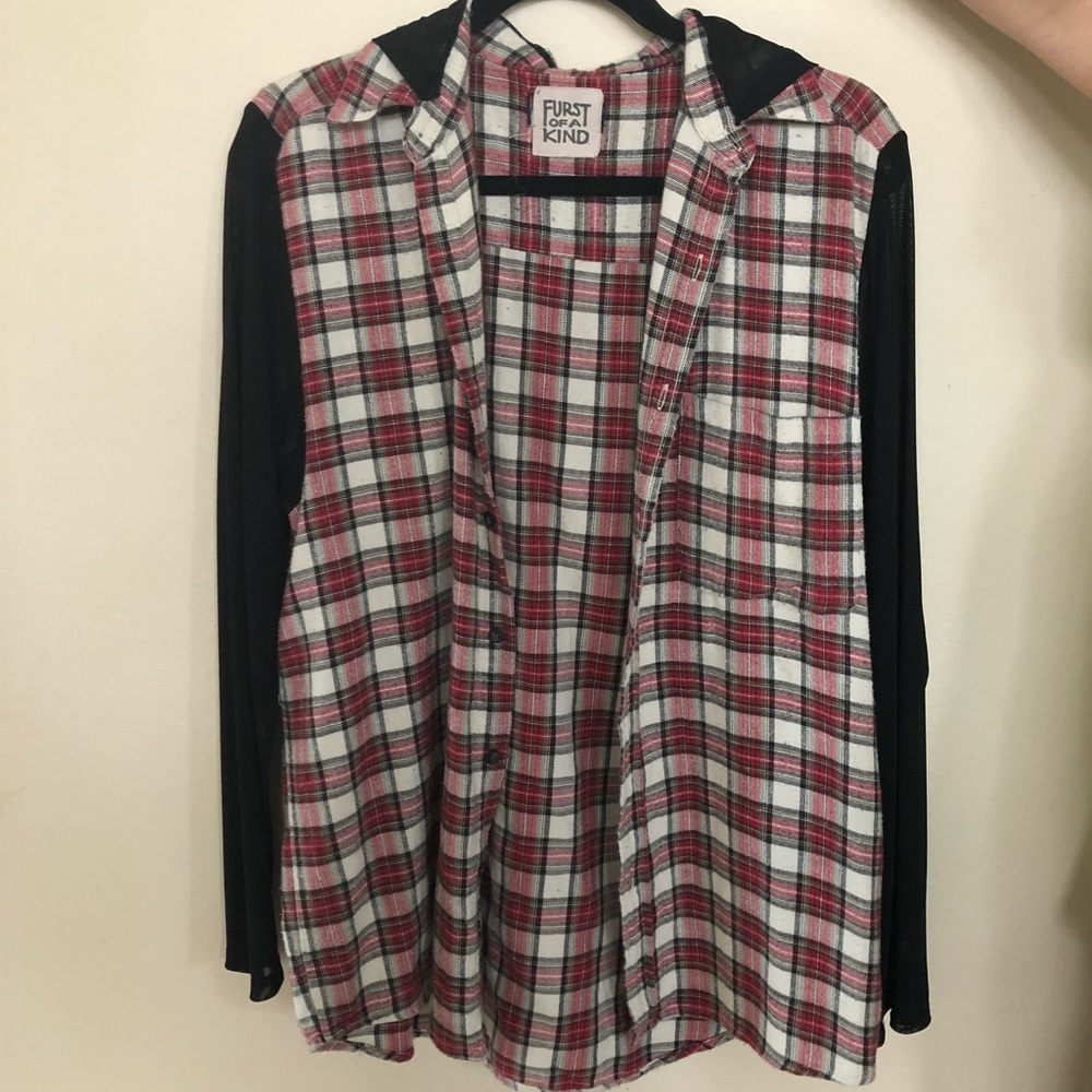 LF Furst of a kind mesh flannel